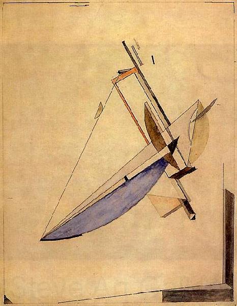 El Lissitzky Composition  aa Germany oil painting art